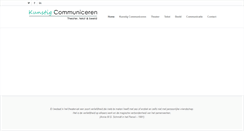 Desktop Screenshot of kunstigcommuniceren.nl